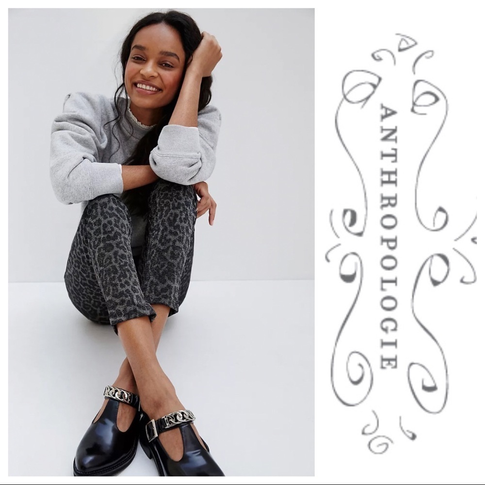 NWT Sanctuary Runway Shimmer Leopard Leggings